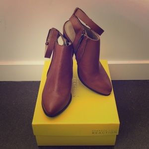 Kenneth Cole Leather Booties